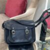 Black Leather Satchel