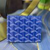 Colorful Wallet with Goyardine Chevron Pattern
