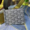 Colorful Wallet with Goyardine Chevron Pattern