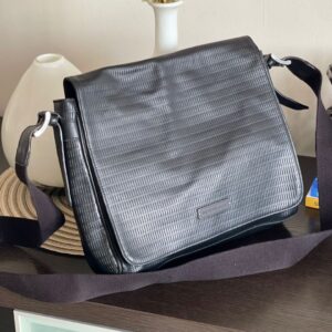 Emporia Armani Leather Cross Bag