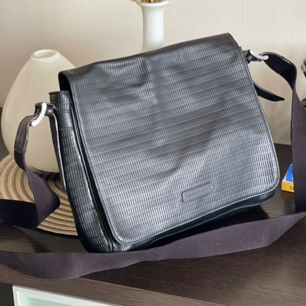 Emporia Armani Leather Cross Bag