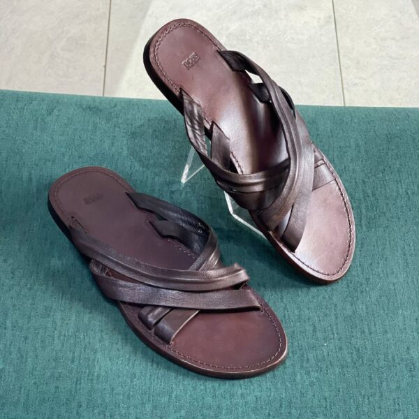 Hugo Boss All Leather Sandals
