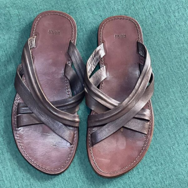 Hugo Boss All Leather Sandals