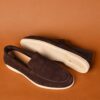 Loro Piana Suede Loafers