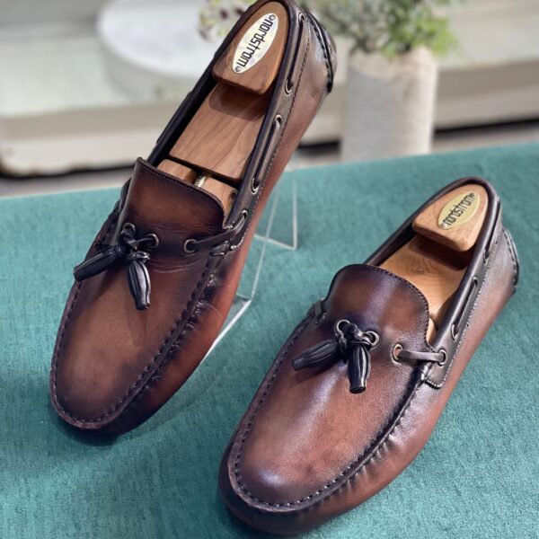 Berluti Leather Tassel Loafers