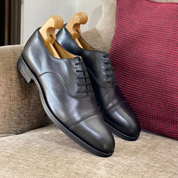 Bowen Black Oxford Captoe