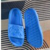 Louis Vuitton Blue Slides
