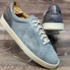 Magnanni Suede Leather Low Top Trainer.