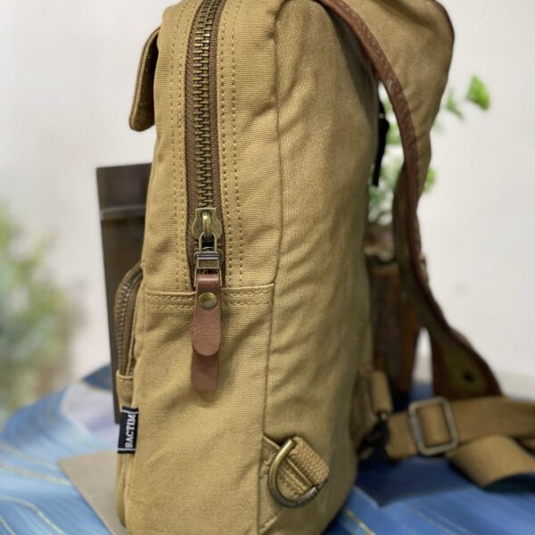Bactim Canvas Side Chest Bag