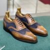 Barker Two Tone Oxford Wingtip