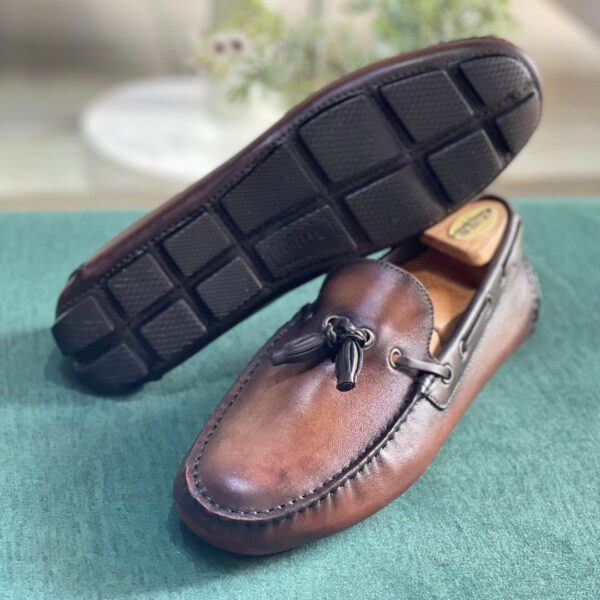 Berluti Leather Tassel Loafers
