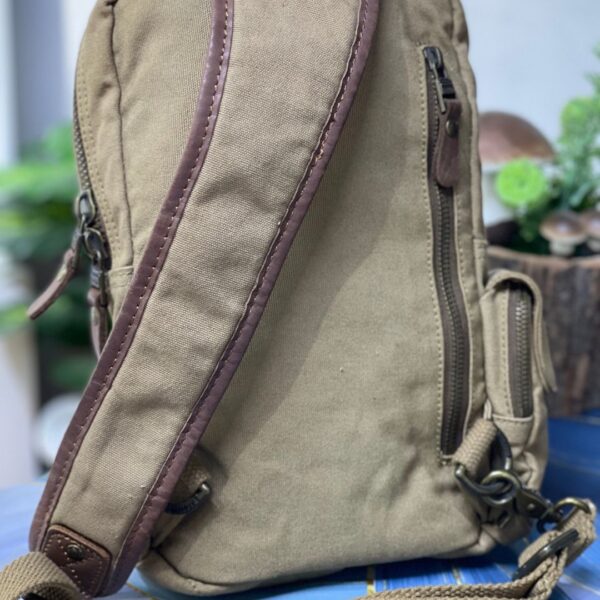 Bactim Canvas Side Chest Bag