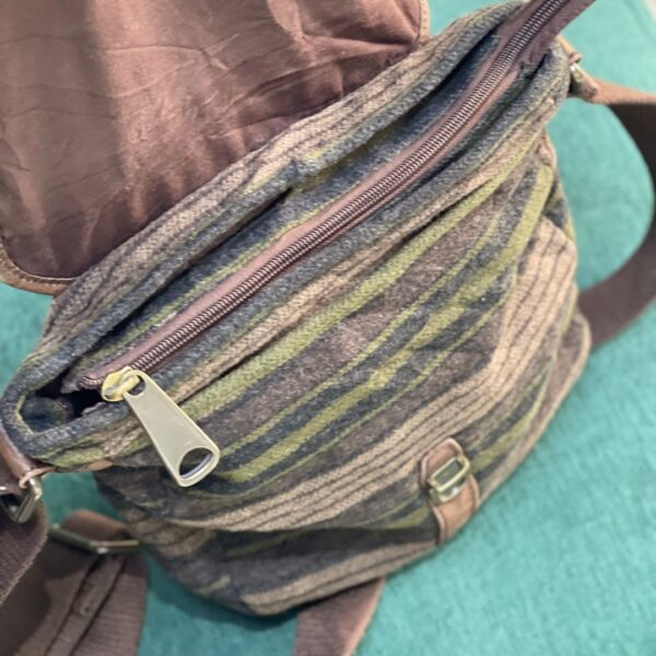 Fossil Wool Sling Bag