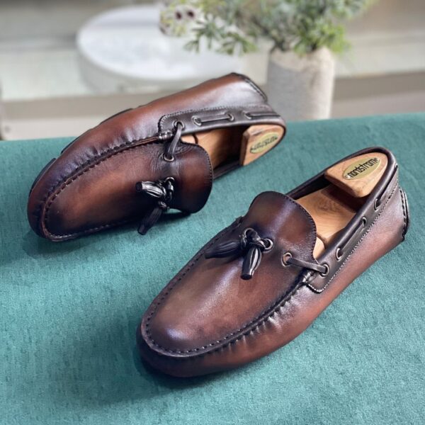 Berluti Leather Tassel Loafers