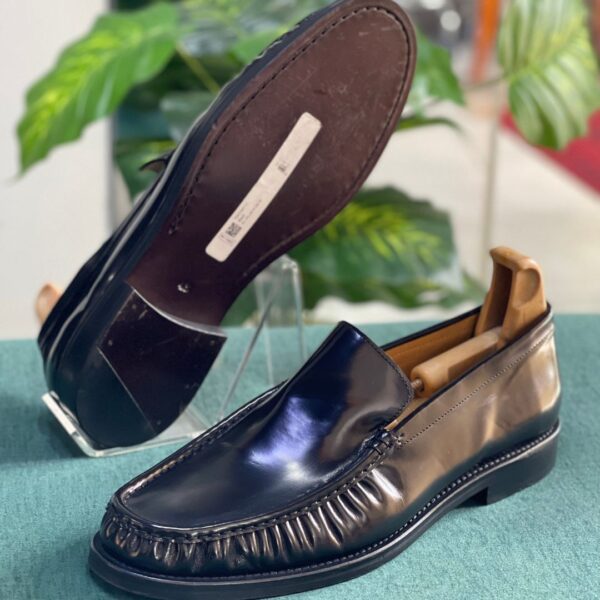 Suit Supply Black Slip-On Loafers