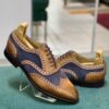 Barker Two Tone Oxford Wingtip
