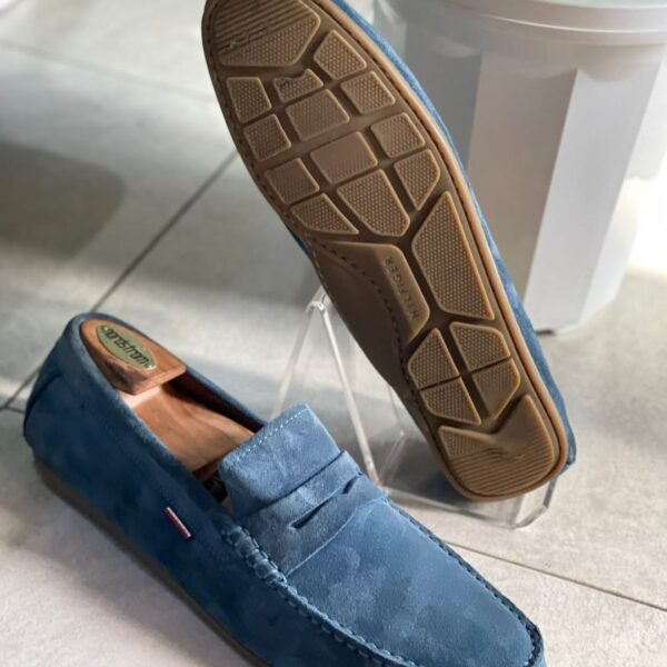Tommy Hilfiger Suede Penny Loafers