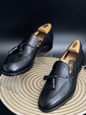 Suit Supply Black tassel Loafers